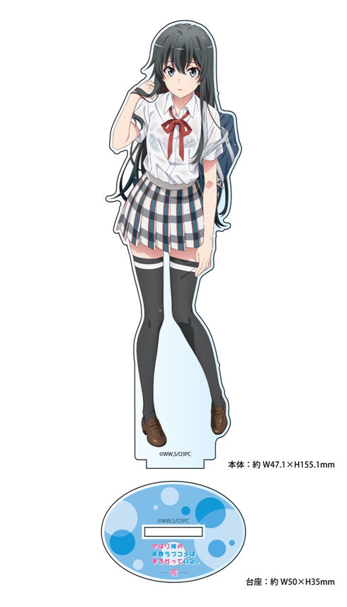 『やはり俺の青春ラブコメはまちがっている。完』【描き下ろし】雪乃 アクリルスタンド(雨宿り)